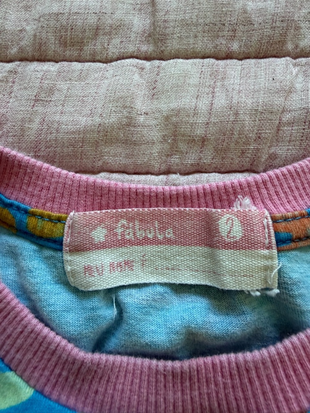 Fábula x Farm Rio Girls Dress Size 2 | Colorful Brazil Print Ruffle Hem - Picture 3 of 4